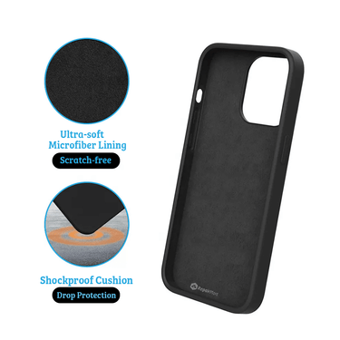 iPhone 15 Liquid Silicone Case Cover - Washable, Shock-Proof, Drop-Resistant, Ultra-Soft, Scratch-Free, Durable- Blue